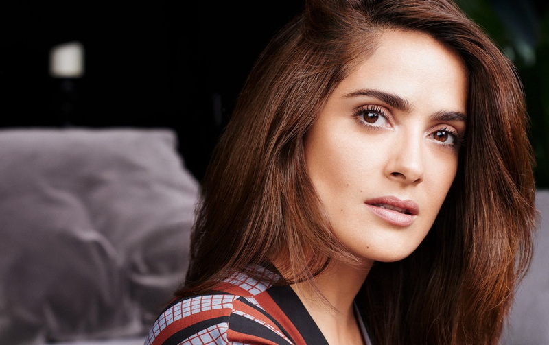 Actress, Brown Eyes, Salma Hayek, 1080P, Brunette, Face, Mexican, Actresses