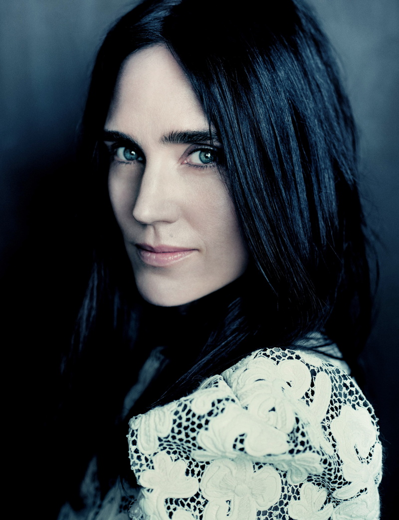 young adult, happiness, Jennifer Connelly, headshot, 2K, contemplation, women, actress, close-up, portrait, one person, young women, hairstyle, looking at camera