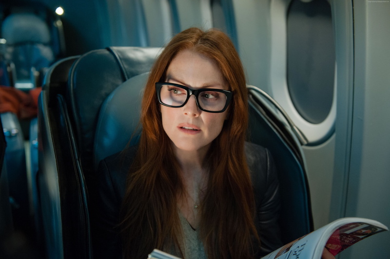 Julianne Moore, cub, interior, model, look, Julie Anne Smith, sofa, Actress, red hair, lion, 4K, room