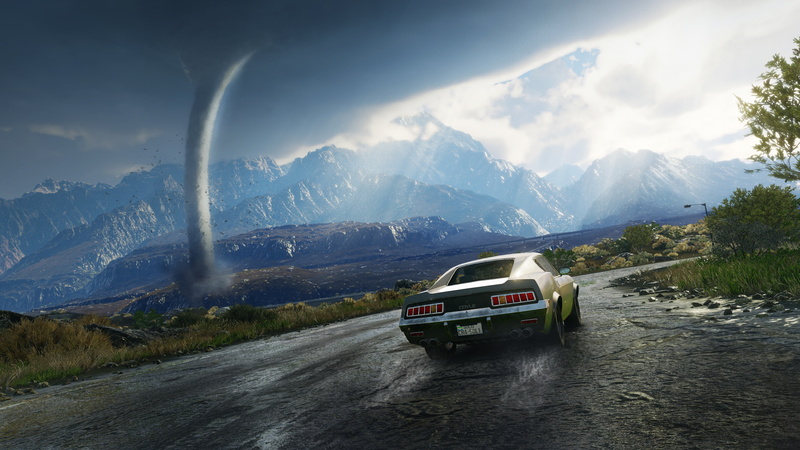 car, 4K, video games, road, Just Cause 4, vehicle, storm