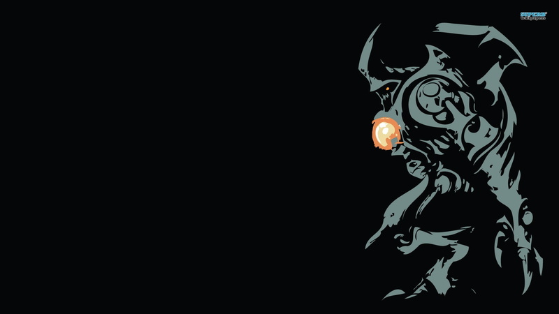 minimalism, black background, monster, glowing, Super Metroid, scorpion, human representation, dark, representation, illuminated, Metroid Prime, electricity