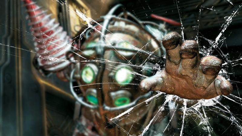 animal themes, BioShock, insect, fragility, pattern, game, complexity, spider, close-up, day, outdoors, one animal, poster, selective focus, vulnerability