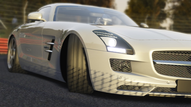 wealth, Assetto Corsa, no people, luxury, city, close-up, motor vehicle, mode of transportation, retro styled, focus on foreground, Nordschleife, tire