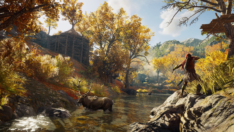 E3 2018, Assassins Creed Odyssey, 4K, 4K, screenshot