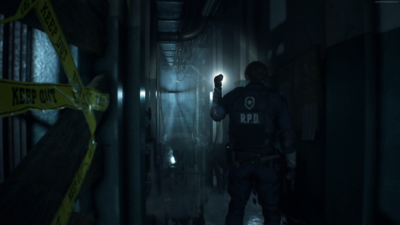 E3 2018, screenshot, 4K, 4K, Resident Evil 2