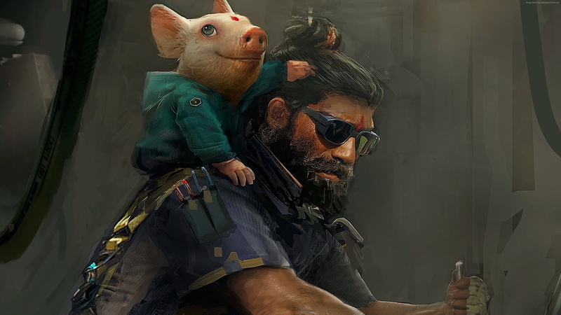 4K, real people, leisure activity, adult, men, domestic animals, drink, young adult, food and drink, three quarter length, vertebrate, Beyond Good and Evil 2