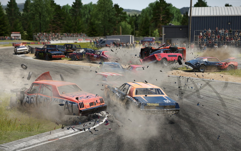 4K, Next Car Game, 4K, E3 2018, screenshot, Wreckfest