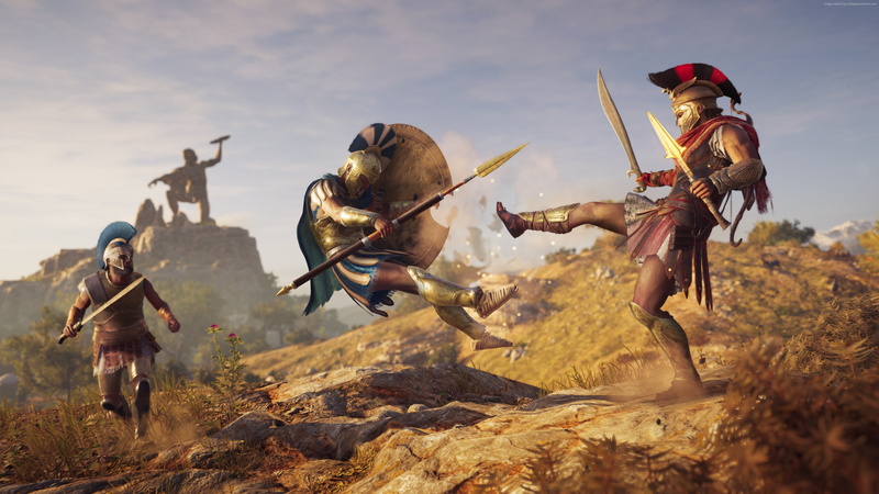 4K, 4K, screenshot, Assassins Creed Odyssey, E3 2018