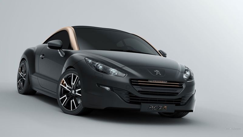 black cars, cut out, luxury, land vehicle, gray, indoors, gray background, studio shot, wealth, Peugeot RCZ, Peugeot, mode of transportation, black color