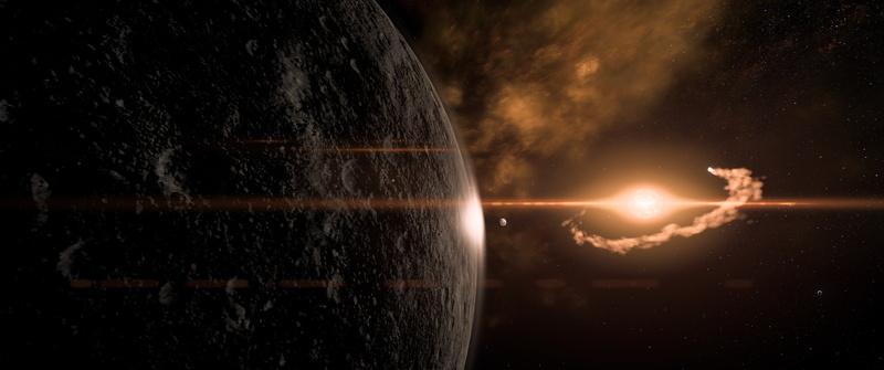 Andromeda, space, planet, Mass Effect, 2K