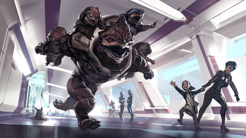 Mass Effect: Andromeda, Mass Effect, Krogan (Mass Effect), 720P