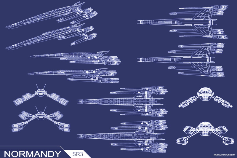 hd, 4K, normandy, mass, concept, blueprint, spaceships, x, effect, concepts, aircraft, Mass Effect, art