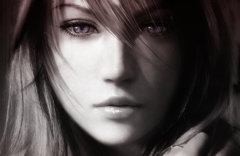 headshot, looking at camera, 1080P, human body part, beautiful woman, depression - sadness, human hair, contemplation, eyes, portrait, one person, young adult