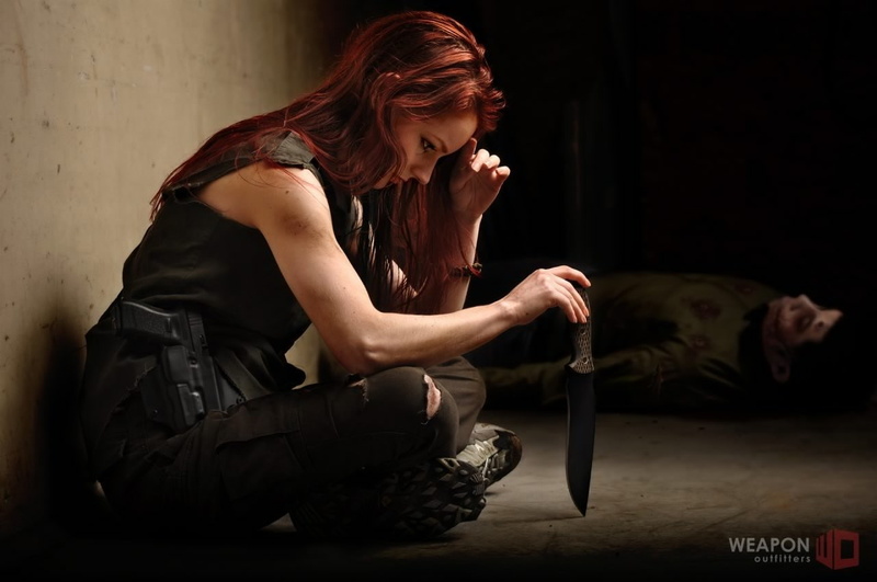 Ethereal Rose, knife, 720P, WeaponOutfitters, Glock 19
