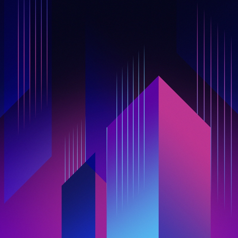 Stock, Pink, 2K, Lines, Purple, Android, HTC U11 Plus