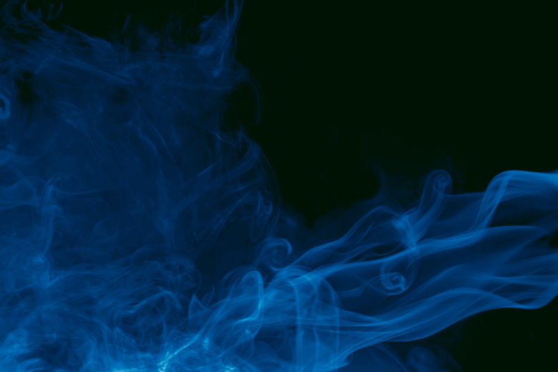 incense, wave, trail, ethereal, motion, close-up, pollution, water, form, smoke - physical structure, soft, effect, 4K, smooth, black background, mystery