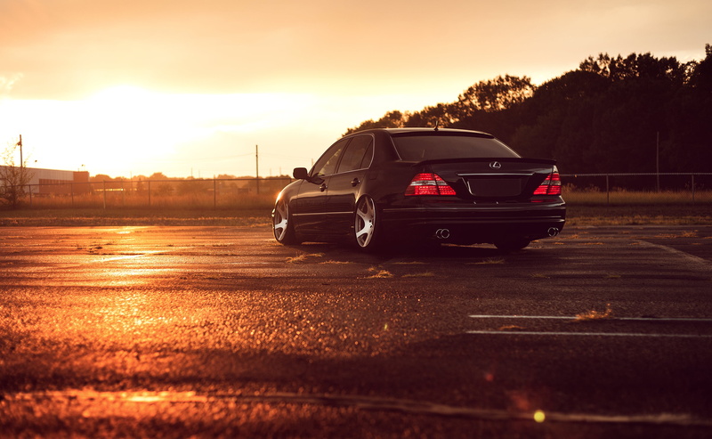 sunlight, city, pick-up truck, Color, nature, transportation, Rear, motor vehicle, Black, street, Sunset, cloud - sky, Lexus, sedan, land vehicle, no people