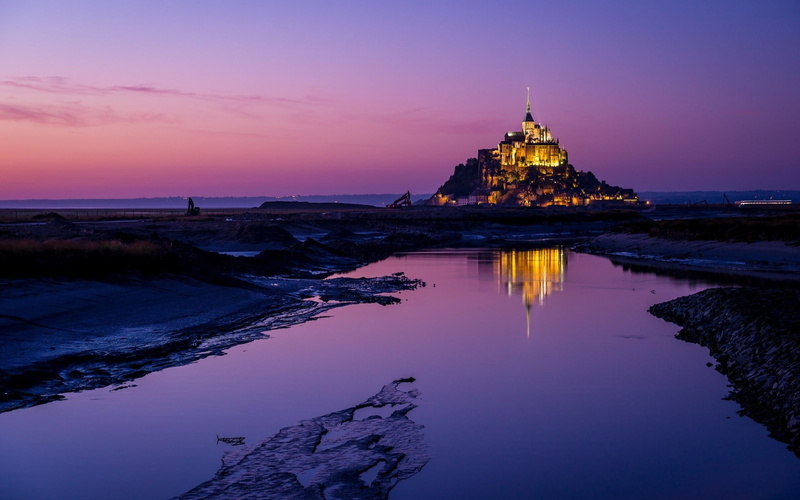 1080P, saint, michel, fortress, mont