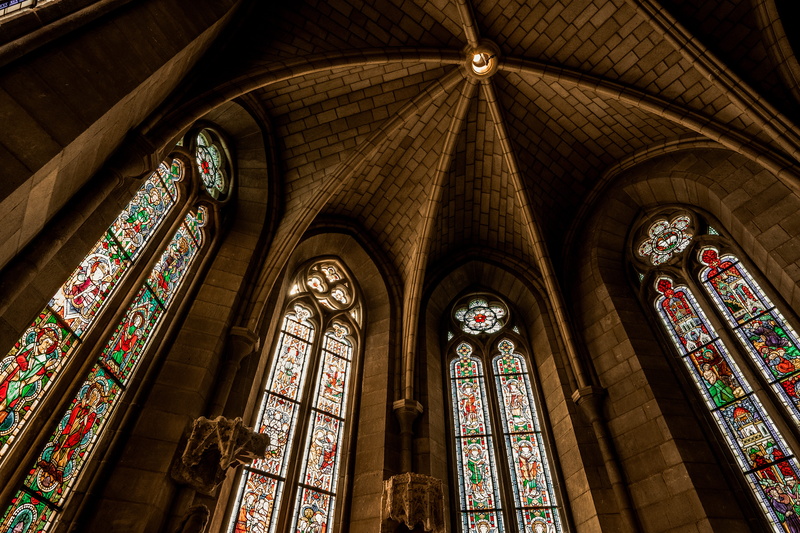 angel, arch, 5K, church, vault ceiling, belief, bronze, architecture ...