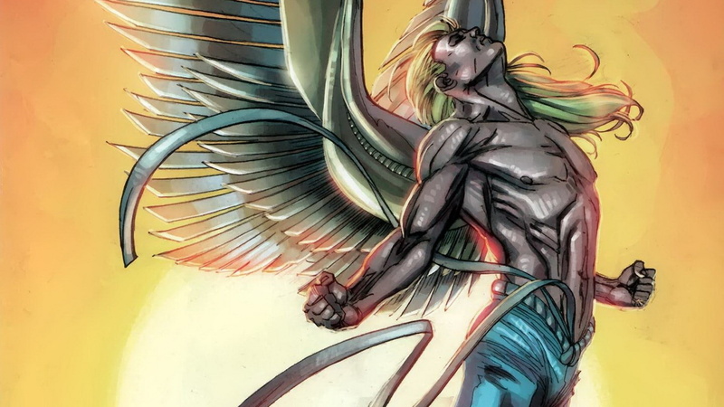 archangel, x men, angel, 1080P, comics, marvel, character
