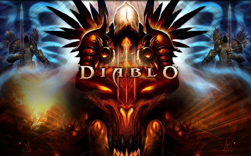 Diablo III, Diablo, Tyrael (Diablo III), 1080P