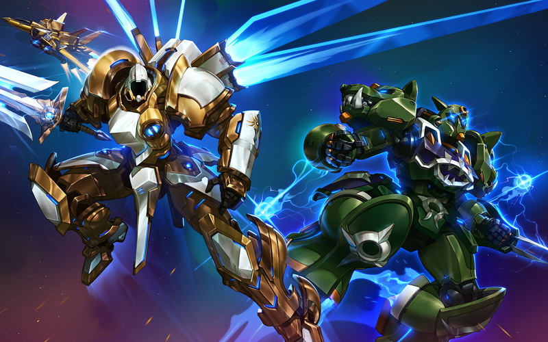 Heroes of the Storm, Video Game, Tyrael (Diablo III), 1080P, Rehgar Earthfury