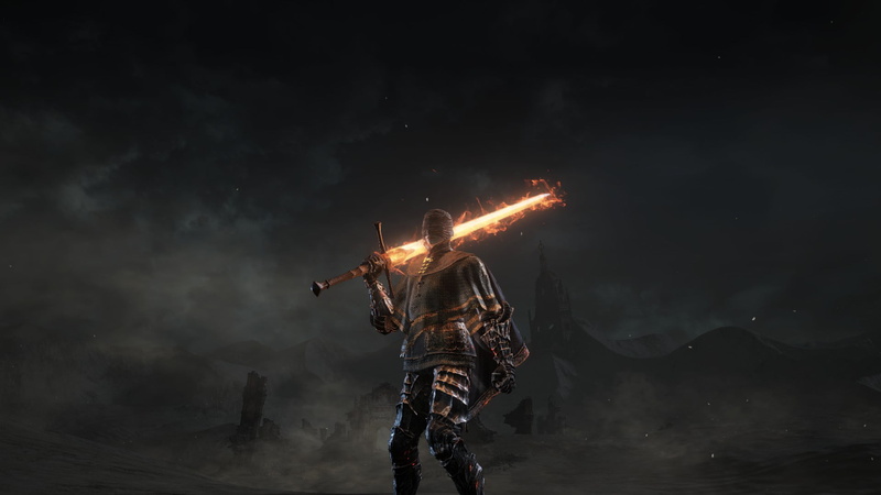 screen shot, Dark Souls, Video Game Art, video games, swordswoman, 1080P, From Software, sword