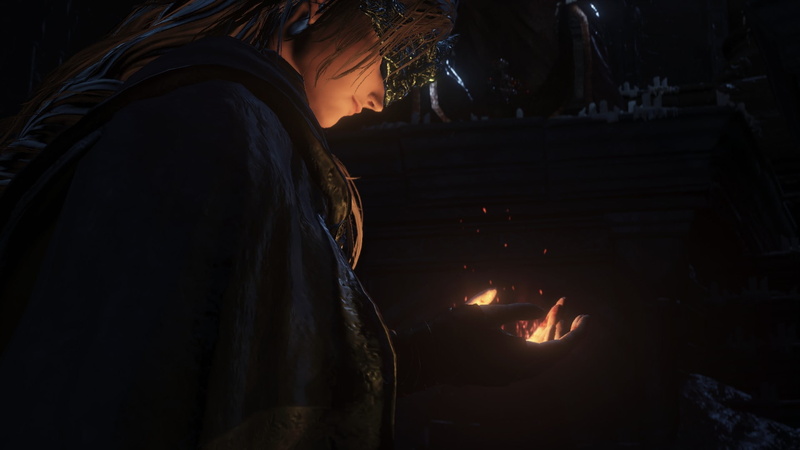 nature, night, real people, flame, adult, burning, lifestyles, three quarter length, dark souls iii video games from software, fire, fire - natural phenomenon