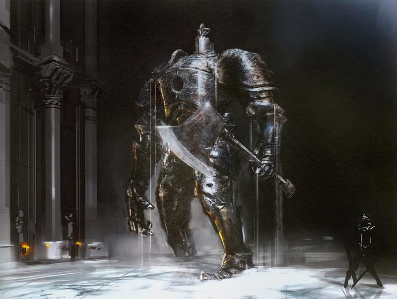 artwork, 1080P, Dark Souls, golem, From Software