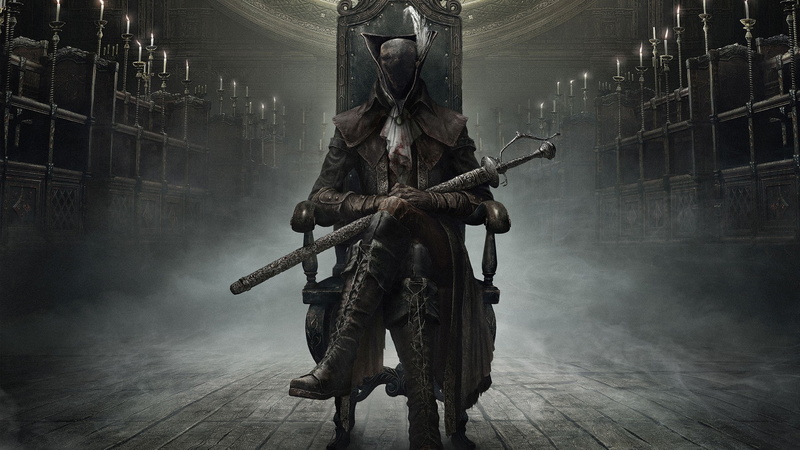 weapon, Bloodborne, adult, sculpture, architecture, Weapons, fog, one person, From software, technology, representation, government, holding, indoors, creativity