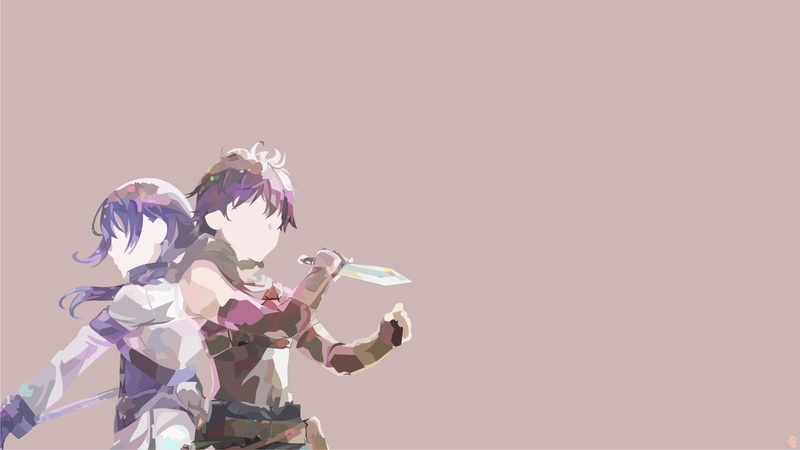Anime, bunch of flowers, origami, nature, purple, no people, leaf, studio shot, animal themes, flower, creativity, Grimgar Of Fantasy And Ash, plant, fragility