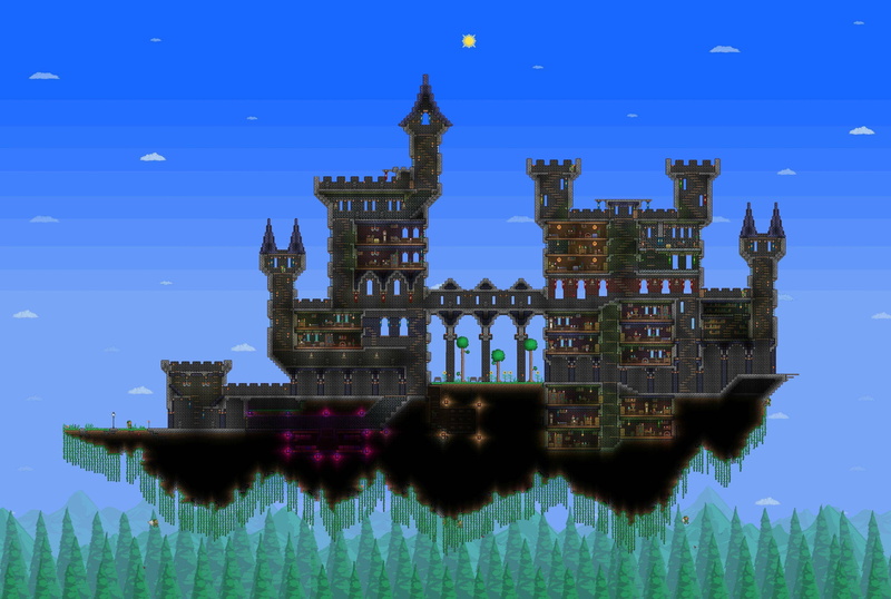 sandbox, exploration, terraria, action, 2K, fantasy, adventure