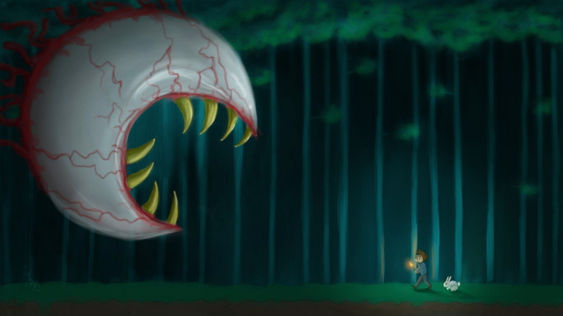 terraria, exploration, sandbox, action, 1080P, adventure, fantasy