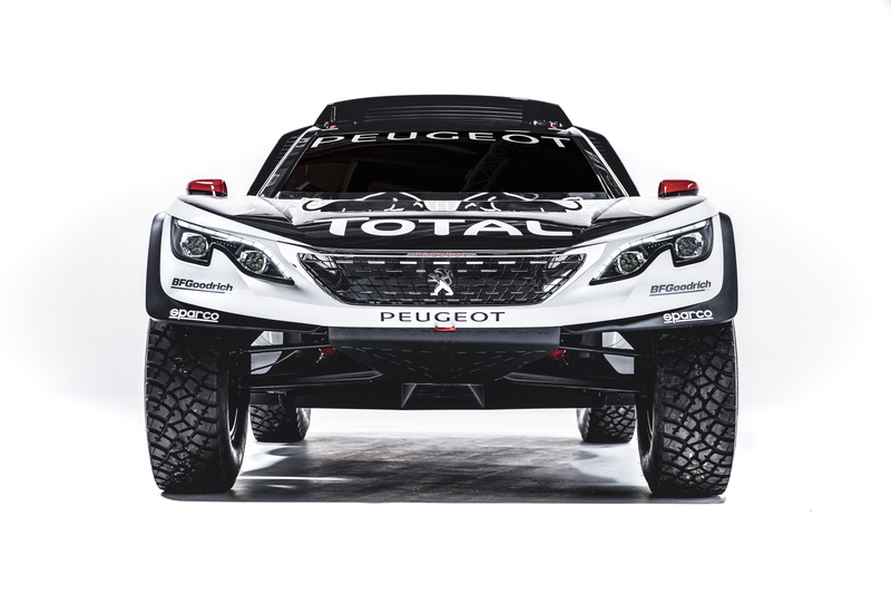 4K, Peugeot 3008 DKR, Paris Auto Show 2016, rally, Dakar challenge