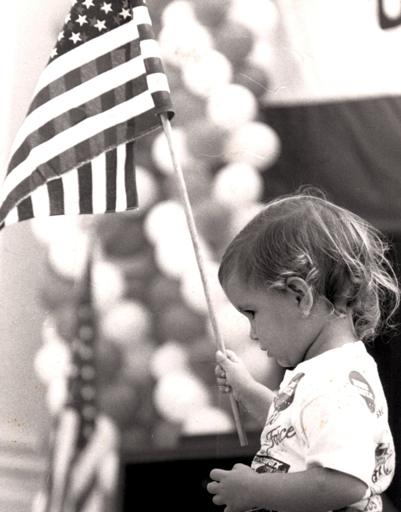 child, u, democratic, men, election, waving, s, innocence, one person, side view, united, party, lifestyles, boys, real people, political, democracy, states