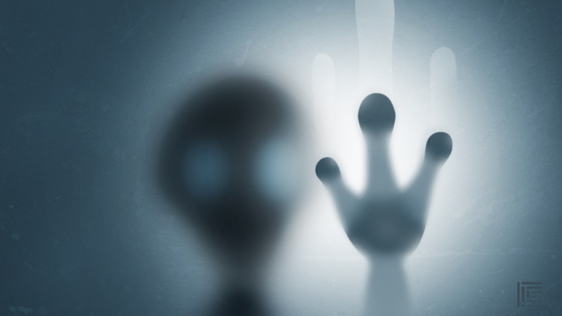 Blurred, Trapped, Alien, 4K, 2K