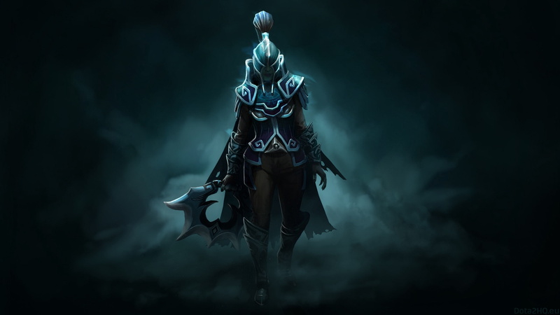 1080P, phantom assassin, dark wraith set, dota 2