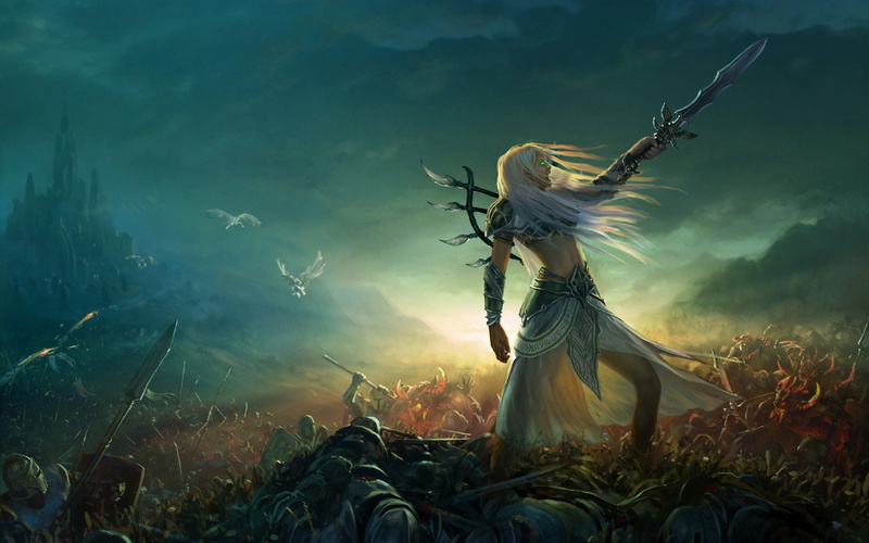 angel, religion, feather, army, fantasy, Strategy, adult, adventure, event, art and craft, sky, action, spirituality, online, Magic, elves, elf, 1080P