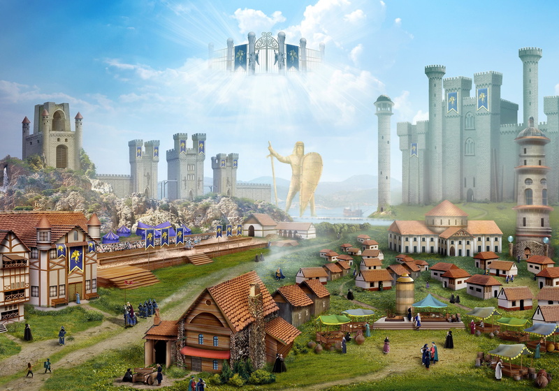 1080P, Heroes of Might and Magic, video games, castle, artwork, Heroes of Might and Magic 3