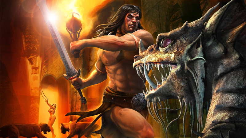 age, 1080P, conan, art, games, hd, video, Barbarian