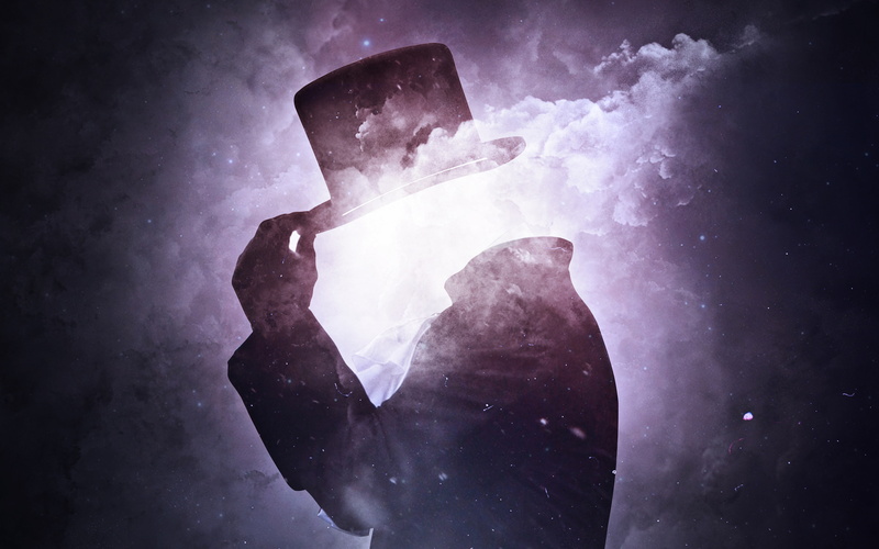 Man, k, Space, 4K, Invisible