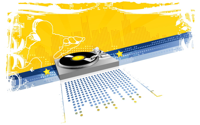 turntable, gray, invisible, dj, vector and design, 1080P