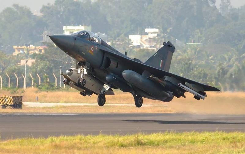 mode of transportation, military airplane, LCA Tejas, airplane, air vehicle, aggression, transportation, armed forces, side view, military, day, Indian Air Force