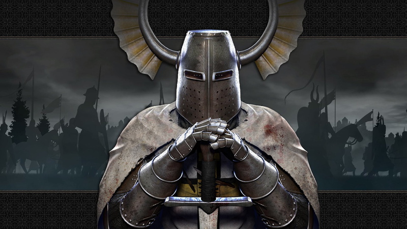 Medieval II: Total War, Teutonic, illustration, Knight, 1080P, Total War, gray