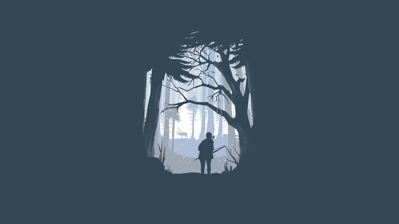 bow, Sony Computer Entertainment, Naughty Dog, deer, The Last of Us, 1080P, minimalism, 1C-Softklab, people, Some of us