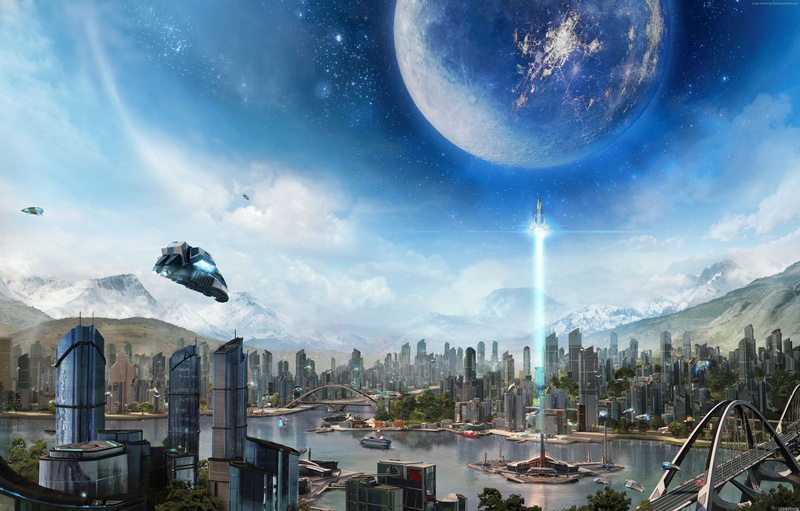 game, PC, Anno 2205, sci-fi, Best Games 2015, 4K