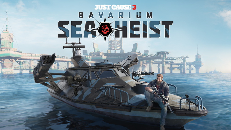 Bavarium Sea Heist, DLC, 1080P, Just Cause 3