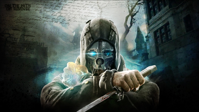 Dishonored, Arkane Studios, blade, the game, the Lord protector Corvo Attano, action, street, mask, 1080P, art, the city, stealth-action, city