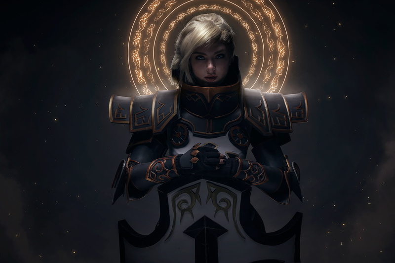 ksenia shelkovskaya, Diablo III, Crusader (Diablo), 720P