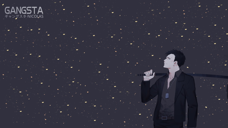 Anime, Gangsta., Nicolas Brown, 1080P